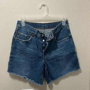 Vintage Levi 501 Boyfriend Shorts